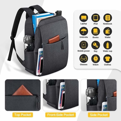 사람들을 위해 배낭에게 15.6 인치 노트북 서류 가방을 청구하는 OEM 반대 절도 USB