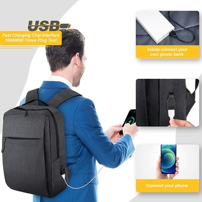사람들을 위해 배낭에게 15.6 인치 노트북 서류 가방을 청구하는 OEM 반대 절도 USB