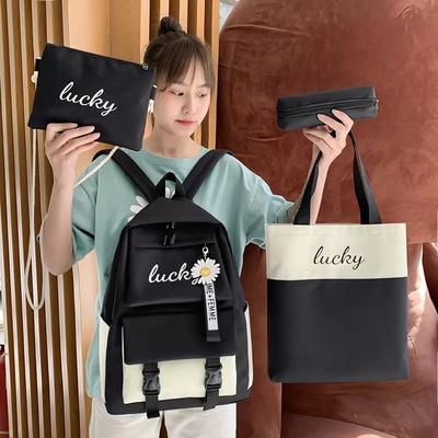 다중기능 아이들 학교 가방은 1 방수 학생 가방 1.37 인치에서 5에서 설정했습니다
