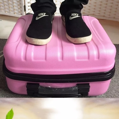 잠금장치와 방수 캐리 온 여행 수하물 껍질이 딱딱한 탑승 여행 가방 18 인치